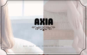 アクシア公式サイトの画像
