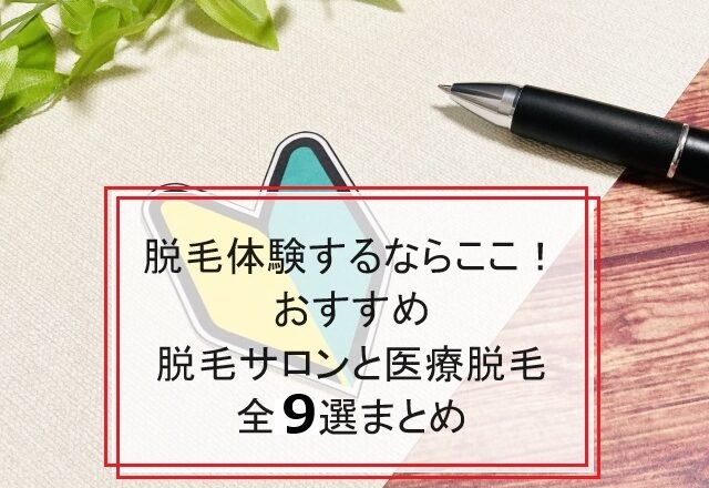 白い紙とペンと初心者マーク