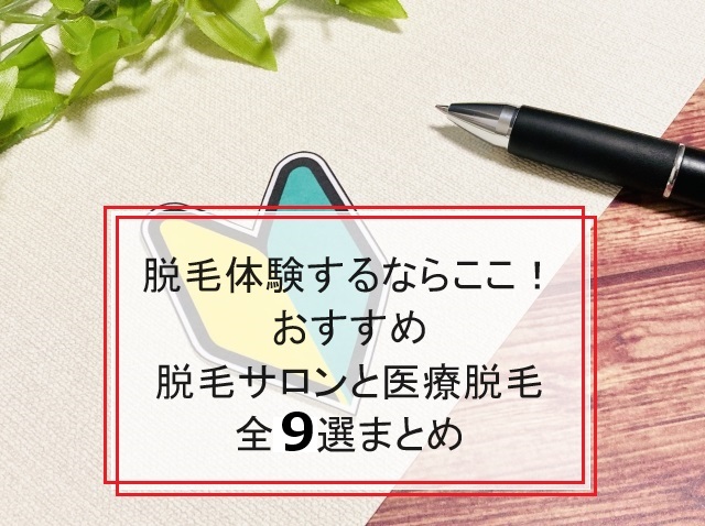 白い紙とペンと初心者マーク